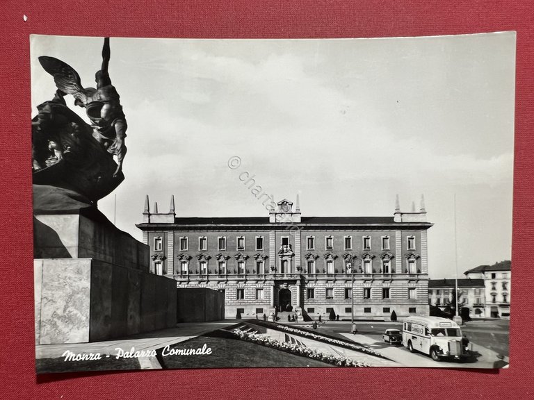 Cartolina - Monza - Palazzo Comunale - 1960 | Immagine Gallery 3