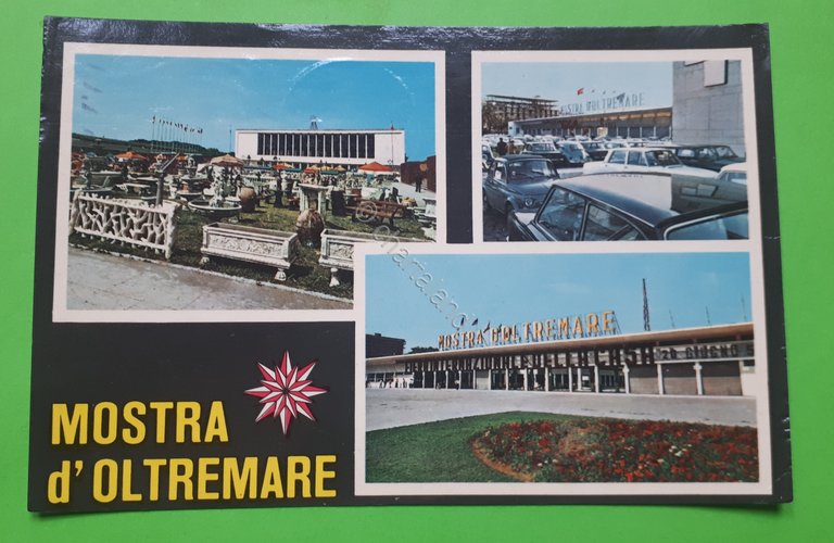 Cartolina - Mostra d'Oltremare - Saloni sud - Napoli - …