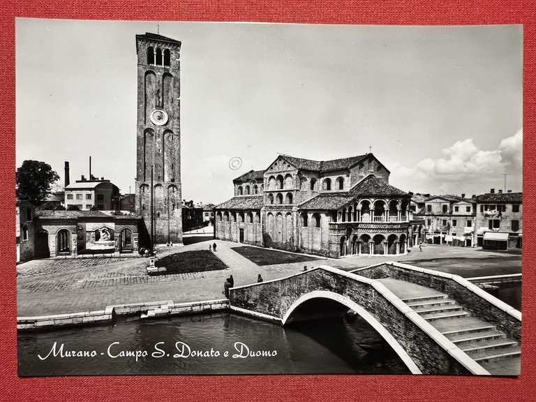 Cartolina - Murano ( Venezia ) - Campo S. Donato …
