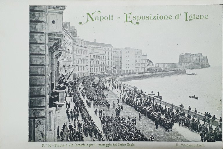 Cartolina - Napoli - Esposizione d'Igiene - 1900 ca.