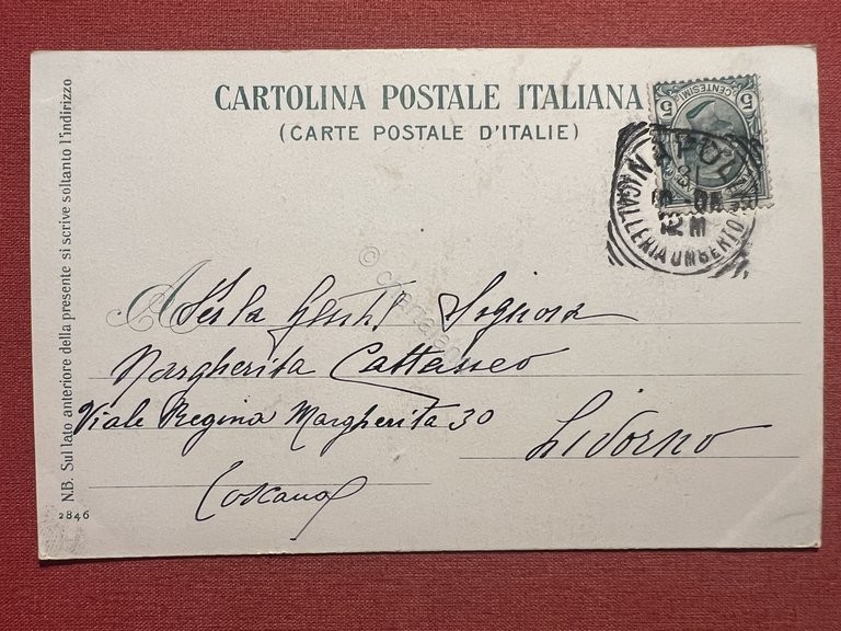 Cartolina - Napoli - Panorama dal corso V. Emanuele - …