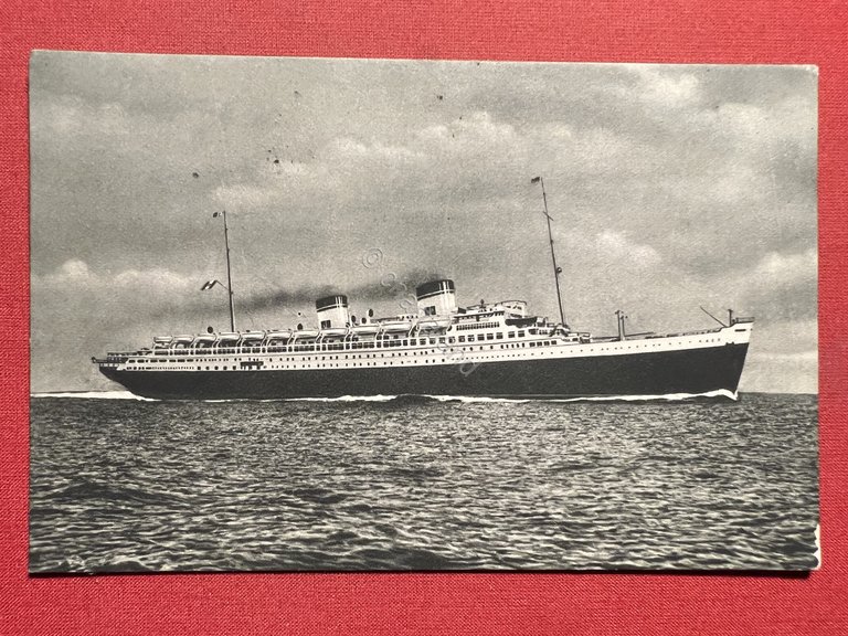 Cartolina - Navi - Transatlantico Rex - 1935 ca.