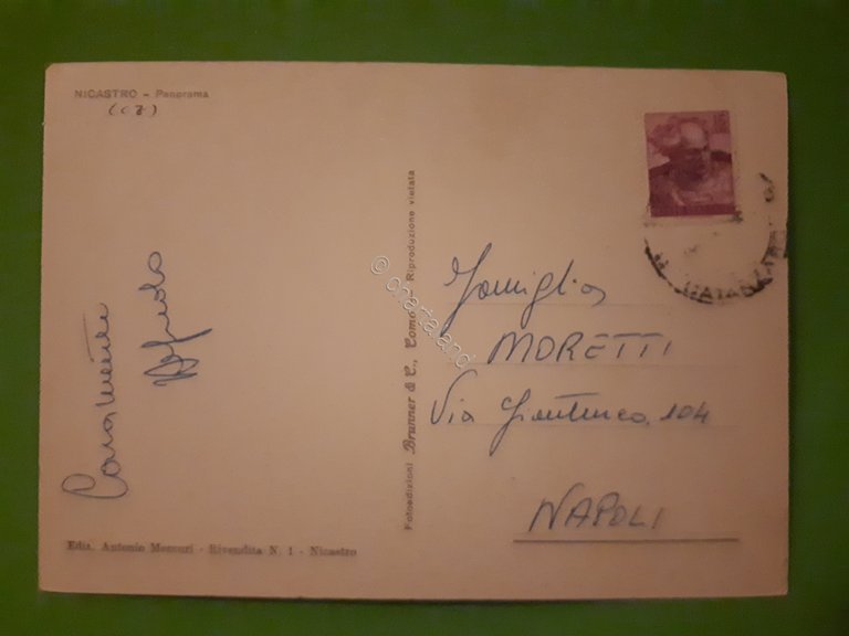 Cartolina - Nicastro - Panorama - 1970 ca.