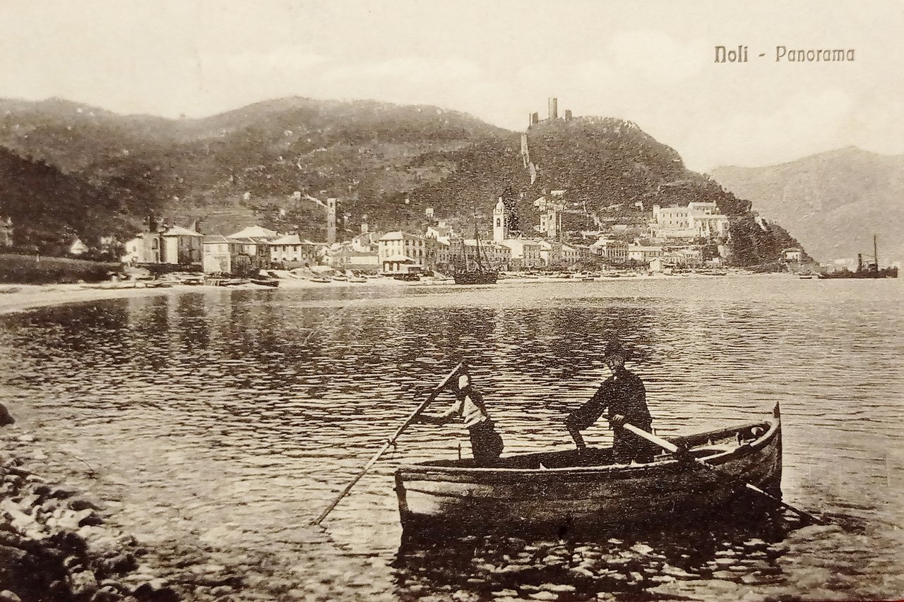 Cartolina - Noli - Panorama - 1914