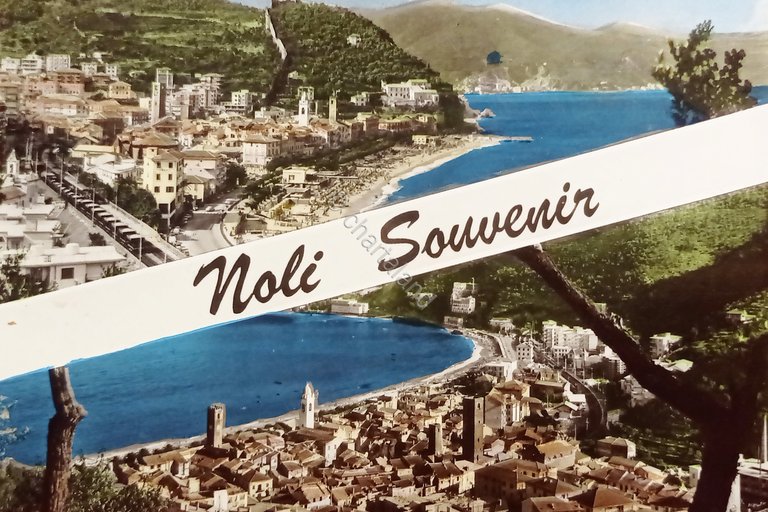 Cartolina - Noli Souvenir - Vedute - 1961