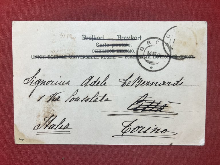 Cartolina - Norvegia - Nordkapp - Midnatsol - 1904