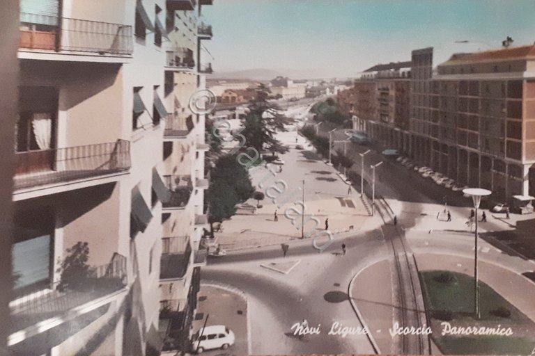 Cartolina - Novi Ligure - Scorcio Panoramico - 1964