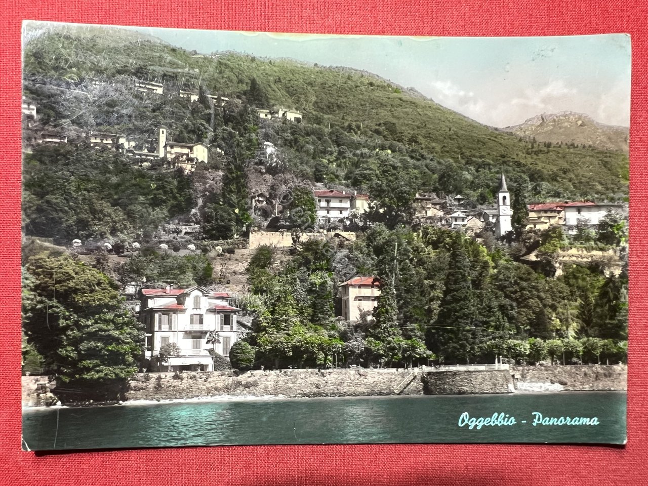 Cartolina - Oggebbio ( Verbano-Cusio-Ossola ) - Panorama - 1953