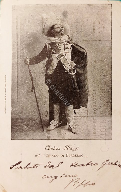 Cartolina - Opera Lirica - Andrea Maggi nel Cirano di …