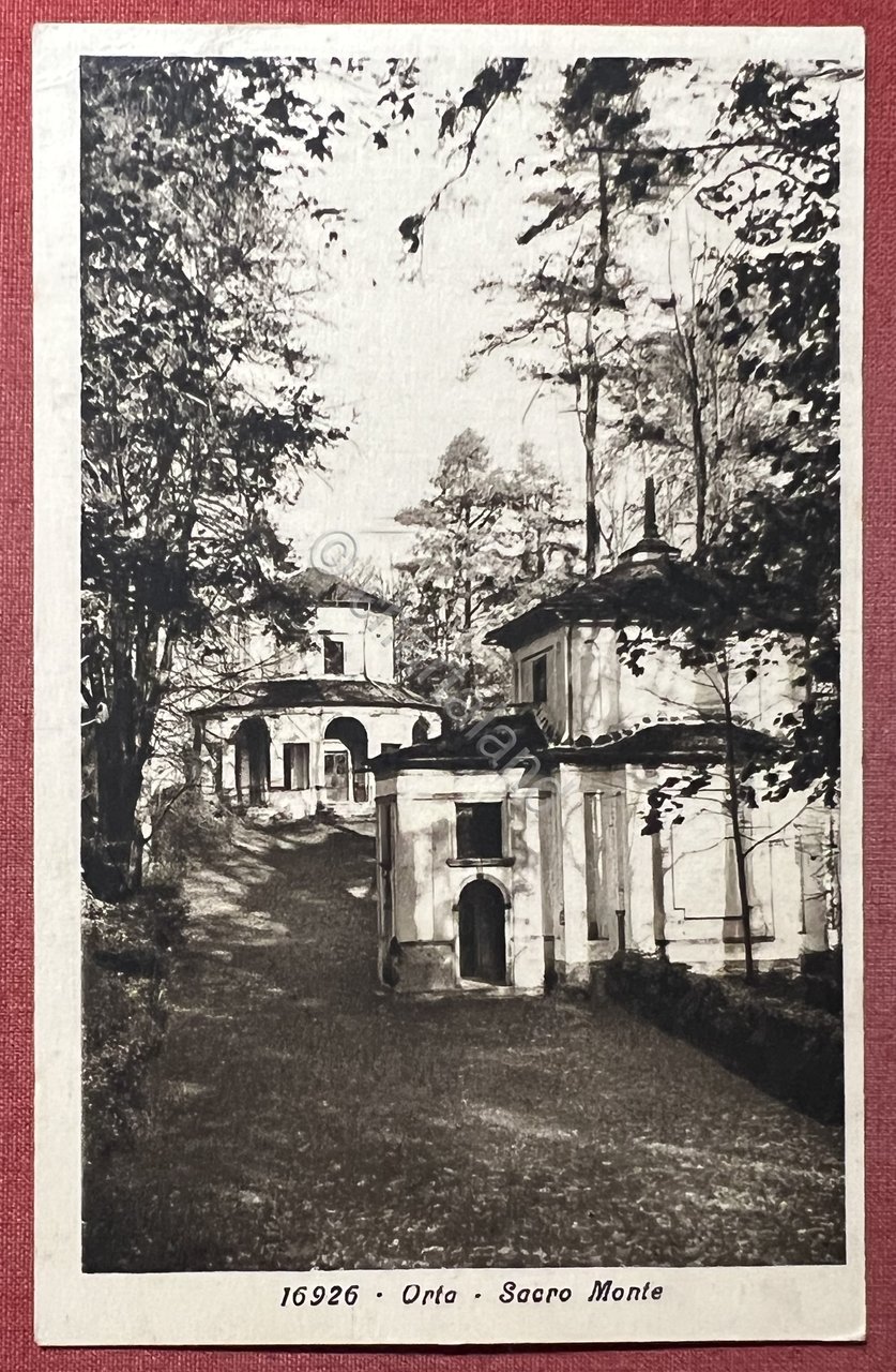 Cartolina - Orta ( Novara ) - Sacro Monte - …