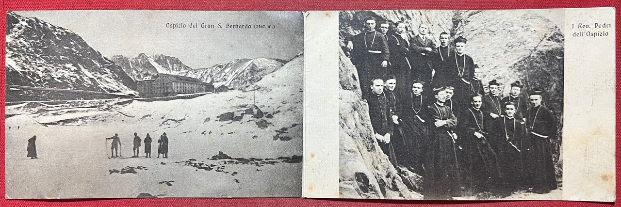 Cartolina - Ospizio del Gran S. Bernardo - I Rev. …