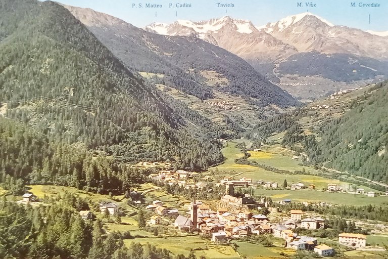 Cartolina - Ossana e Fucine - Val di Sole - …