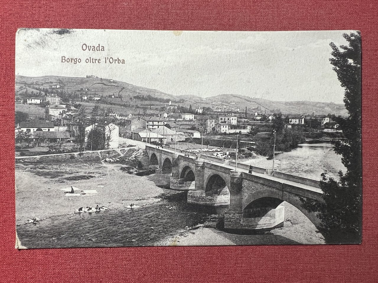 Cartolina - Ovada ( Alessandria ) - Borgo oltre l'Orba …