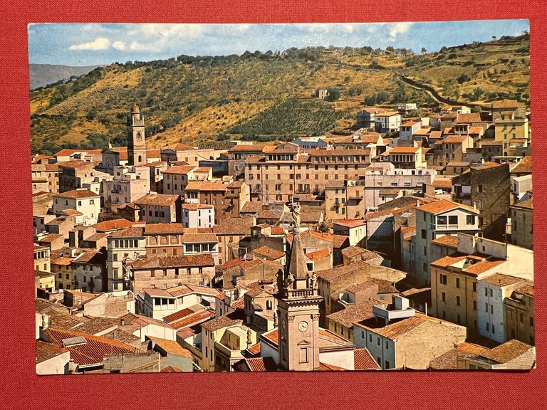 Cartolina - Ozieri ( Sassari ) - Panorama parziale visto …