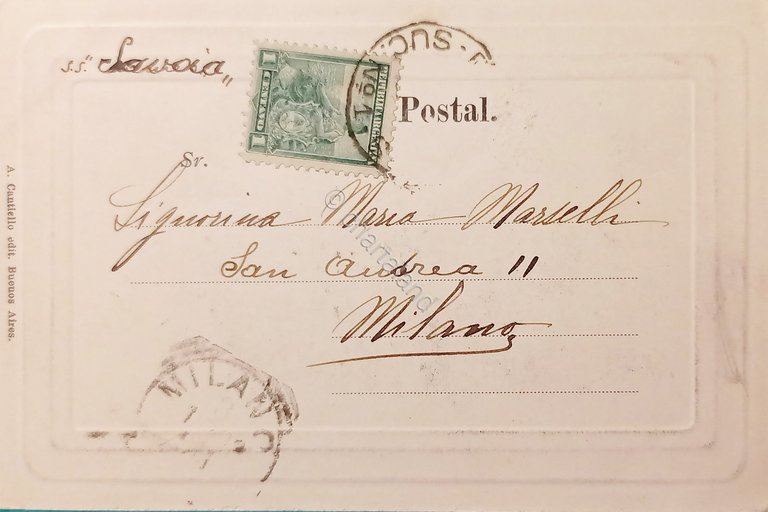 Cartolina - Pabellon Argentino - Buenos Aires - 1905 | Immagine Gallery 4