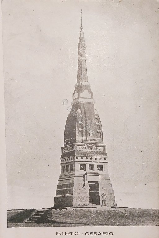 Cartolina - Palestro - Ossario - 1900 ca.