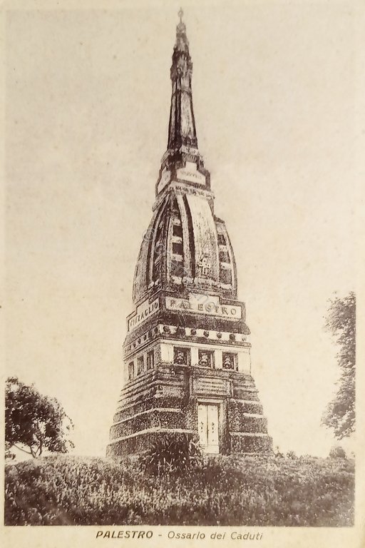 Cartolina - Palestro - Ossario dei Caduti - 1930 ca.