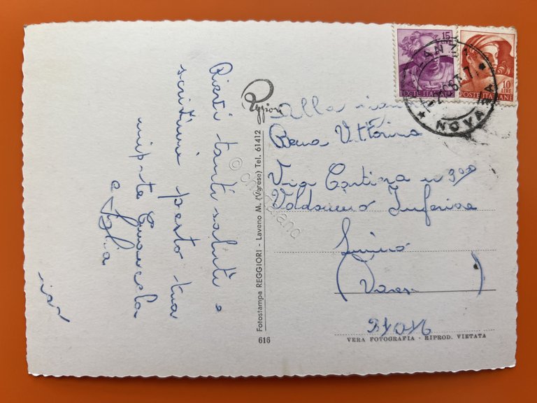 Cartolina - Pallanza ( Verbania ) - Lago Maggiore - …