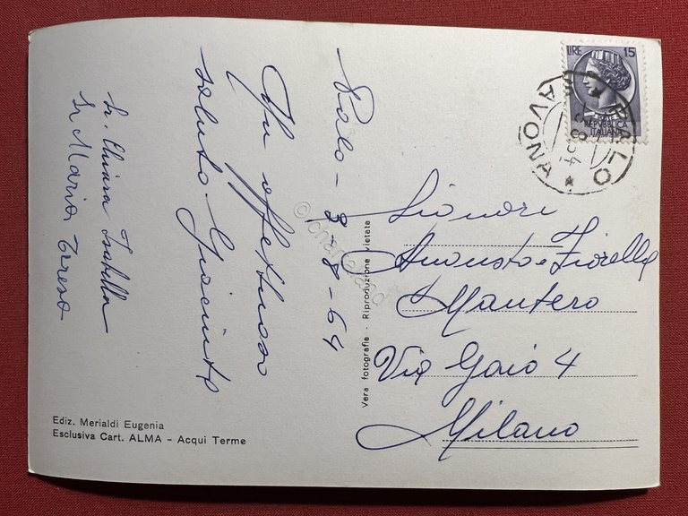 Cartolina - Palo ( Bari ) - Panorama - 1964