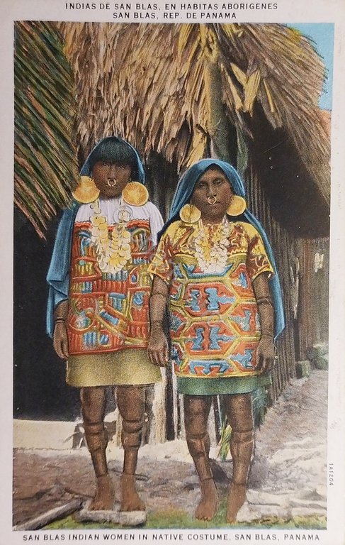 Cartolina - Panama - Indias de San Blas - En …
