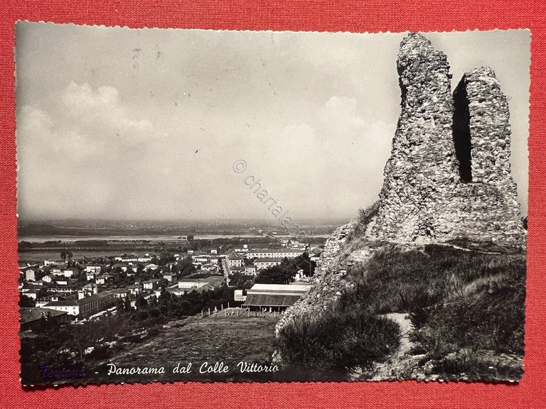 Cartolina - Panorama dal Colle Vittorio - 1949