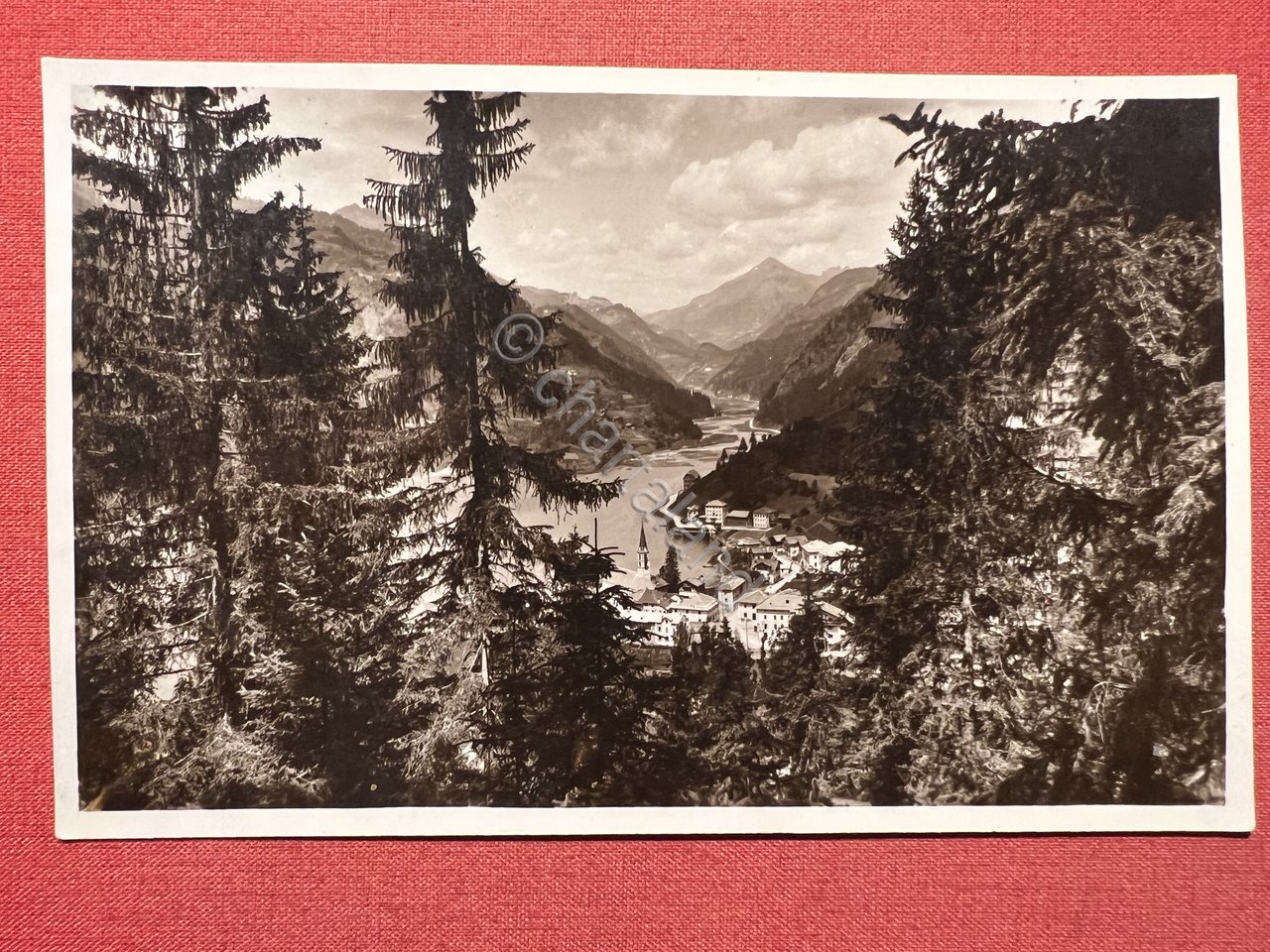 Cartolina - Panorama di Alleghe e Col di Lana ( …