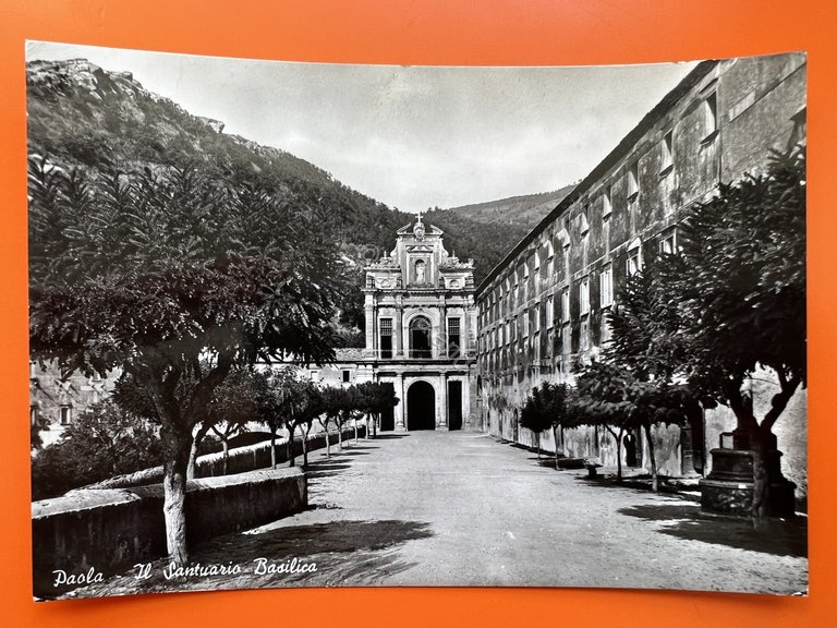 Cartolina - Paola ( Cosenza ) - Il Santuario Basilica …