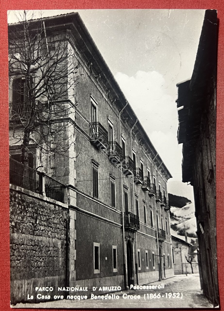 Cartolina - Parco Nazionale d'Abruzzo - Pescasseroli - La Casa …