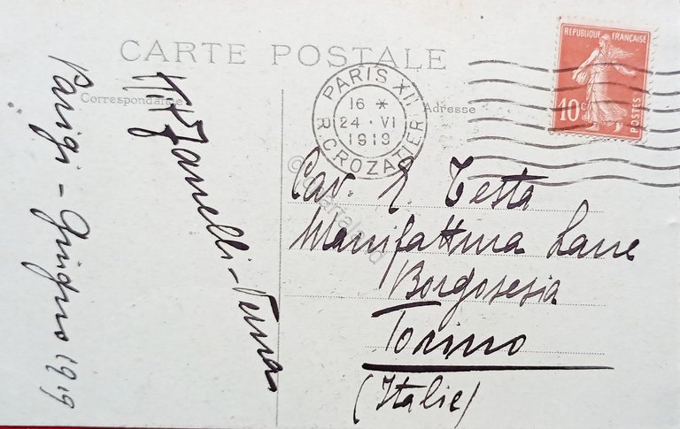 Cartolina - Paris - La Bourse - Vue de Face …