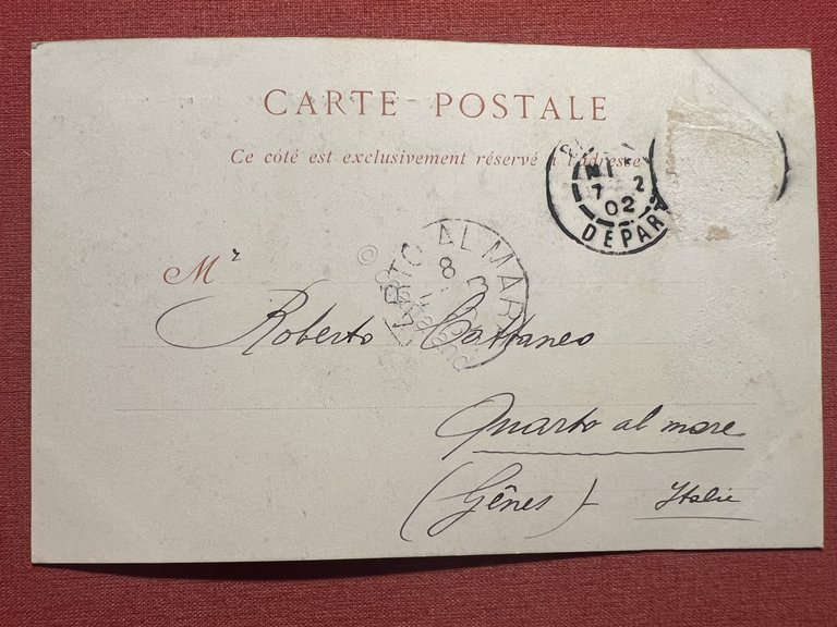 Cartolina - Paris - La Cathédrale, Eglise Notre-Dame - 1902