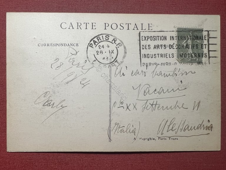 Cartolina - Paris - Le Boulevard et la Porte St-Denis …