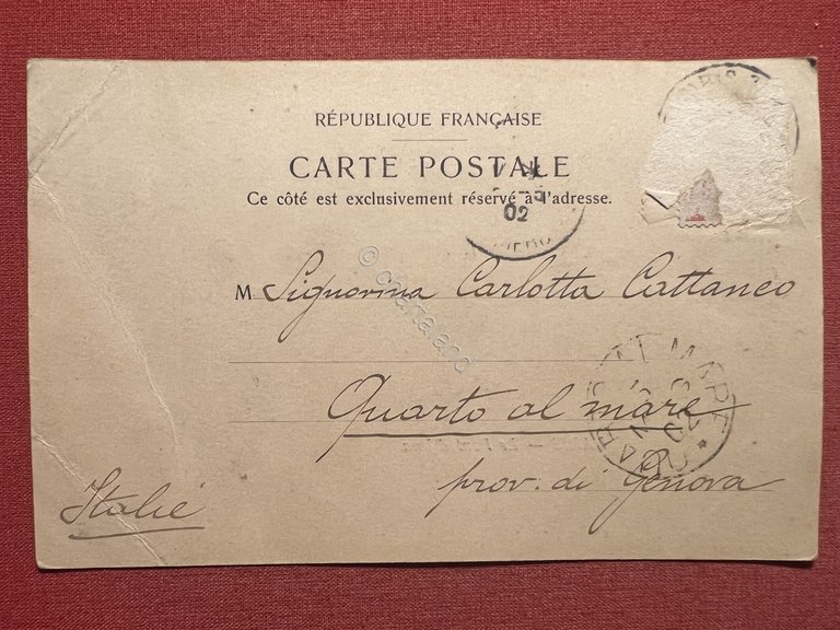 Cartolina - Paris - Le Pont d'Iéna - 1902