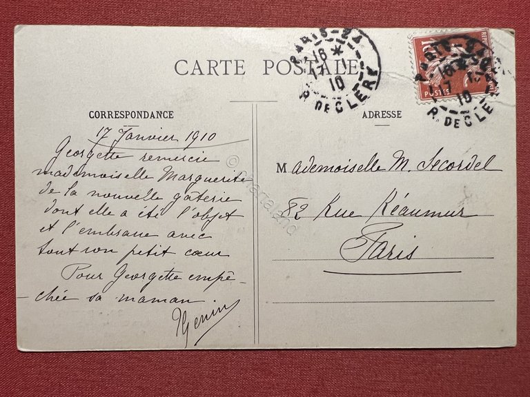 Cartolina - Paris - Les Buttes Chaumont - Le Pont …