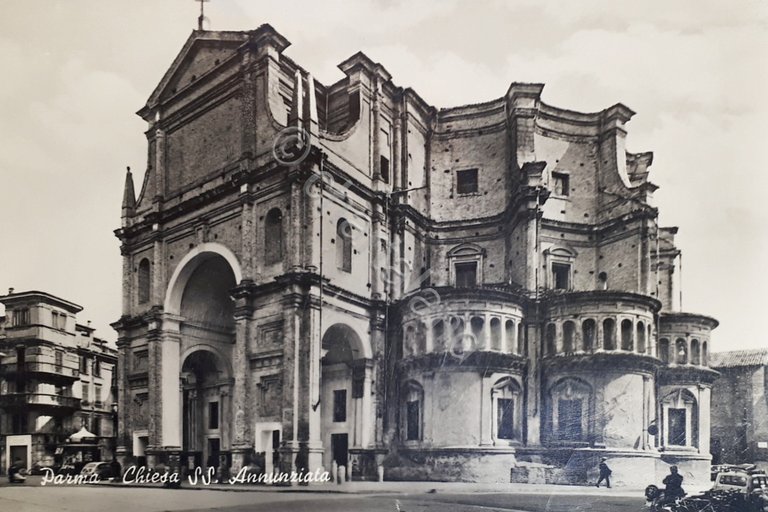 Cartolina - Parma - Chiesa SS. Annunziata - 1965