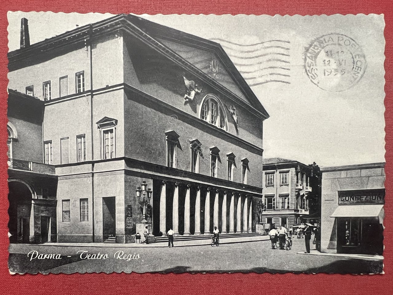Cartolina - Parma - Teatro Regio - 1955