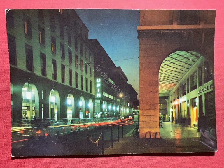 Cartolina - Parma di Notte - Via Mazzini - 1960 …