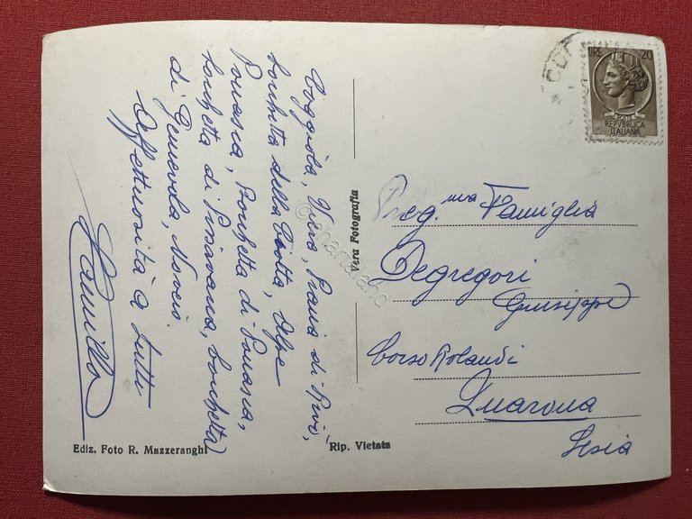 Cartolina - Parziale veduta dell'Alpe Noveis ( Biella ) - …