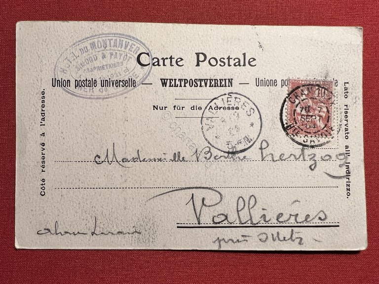 Cartolina - Passage d'une Crevasse - Route du Mont-Blanc - …