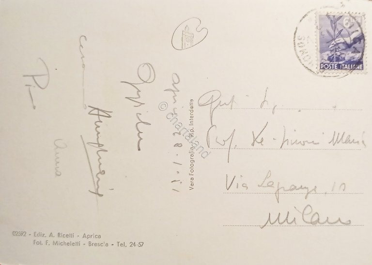 Cartolina - Passo d'Aprica ( Sondrio ) - Panorama - … | Immagine Gallery 4