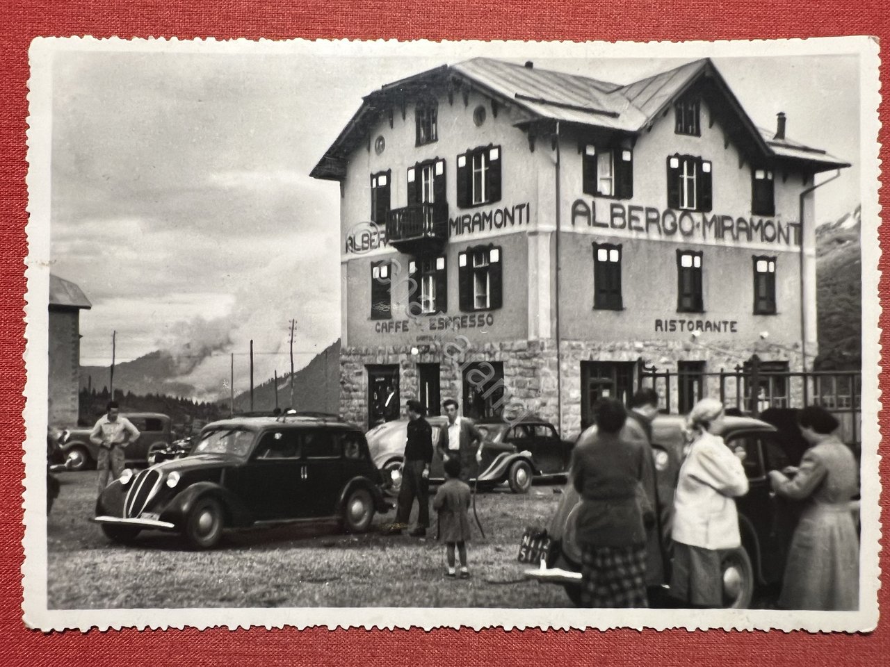 Cartolina - Passo del Tonale ( Trento ) - Albergo …