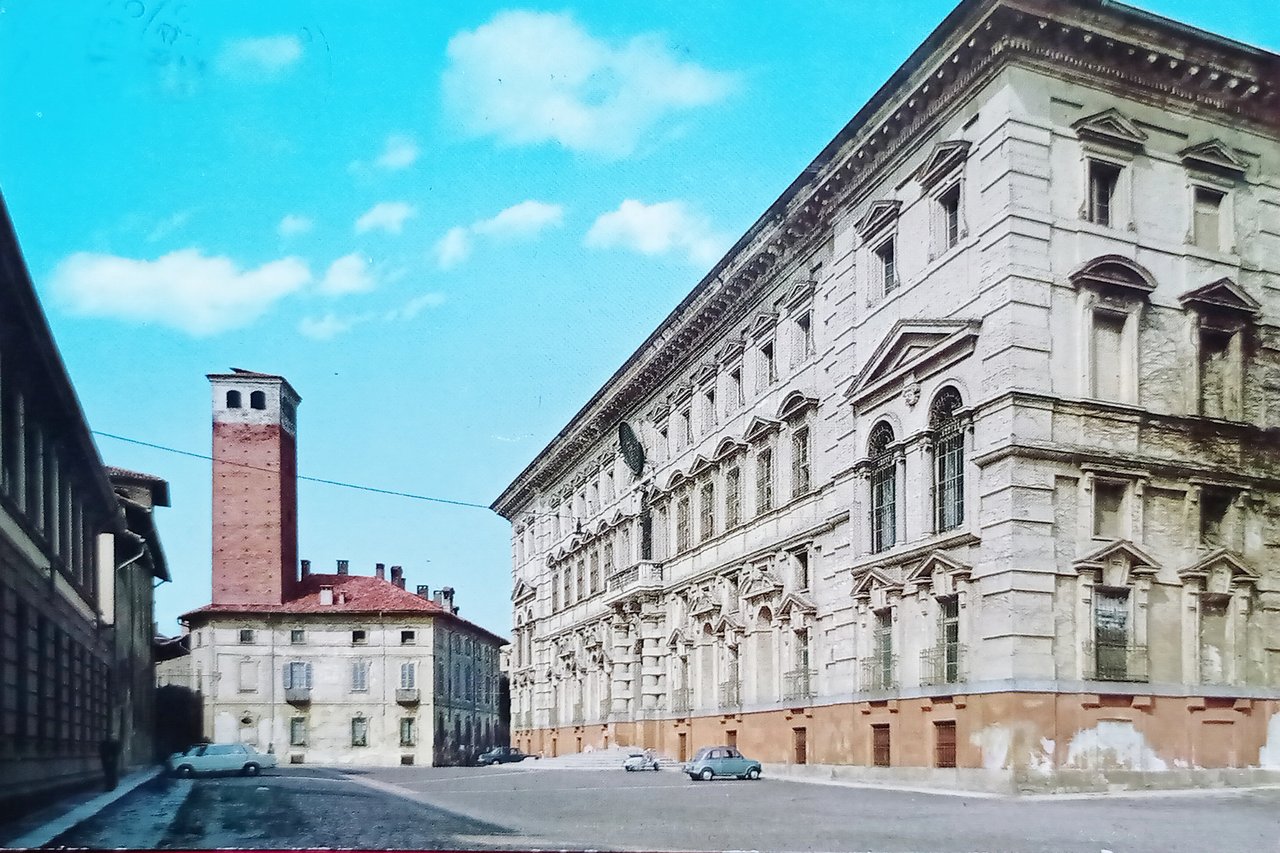 Cartolina - Pavia - Collegio Borromeo del Pellegrini - 1969