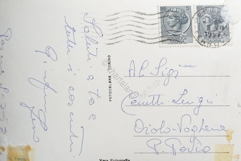 Cartolina - Pescara - Lungomare e Spiaggia - 1957