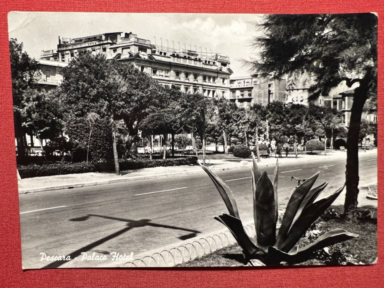 Cartolina - Pescara - Palace Hotel - 1957