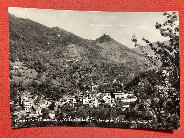 Cartolina - Pessinetto ( Torino ) - Nello sfondo il …