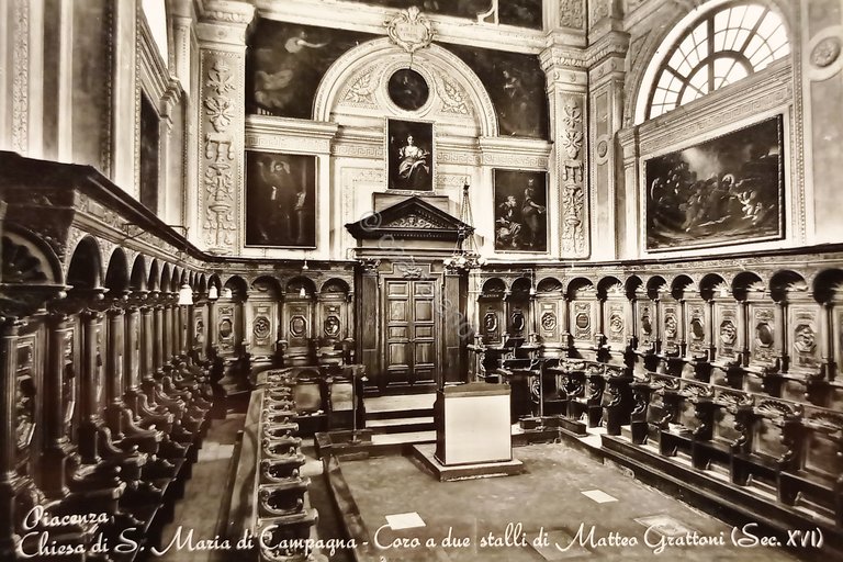 Cartolina - Piacenza - Chiesa di S. Maria di Campagna …