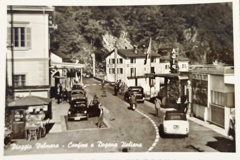 Cartolina - Piaggio Valmara - Confine e Dogana Italiana - …