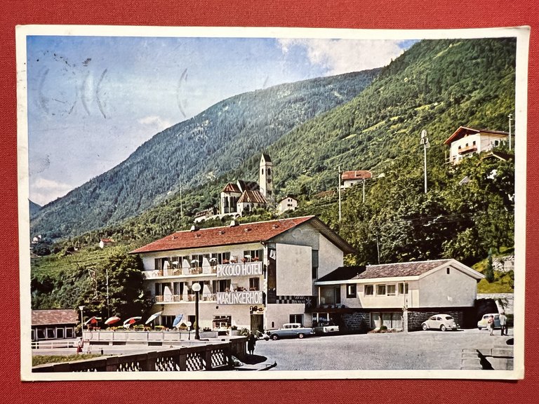 Cartolina - Piccolo Hotel Marlingerhof - Merano - 1961