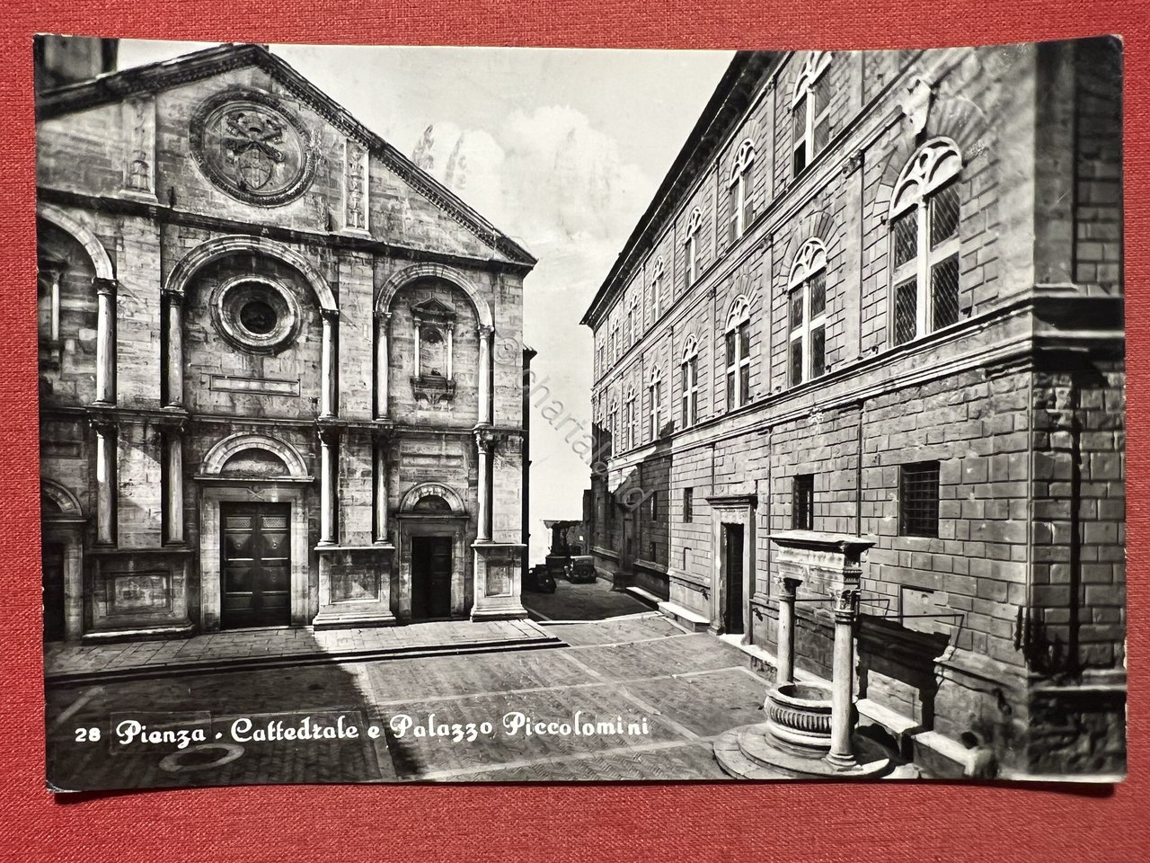 Cartolina - Pienza ( Siena ) - Cattedrale e Palazzo …