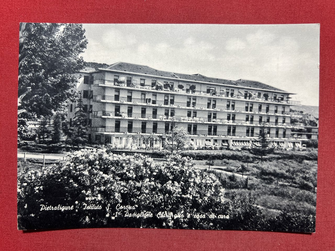 Cartolina - Pietra Ligure - Istituto S. Corona - I^ …