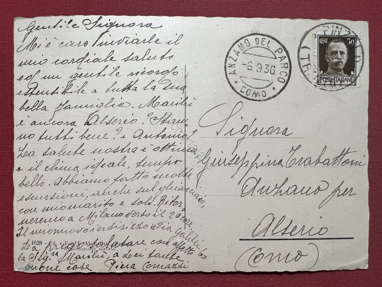 Cartolina - Pinerolo ( Torino ) e le Dolomiti di …